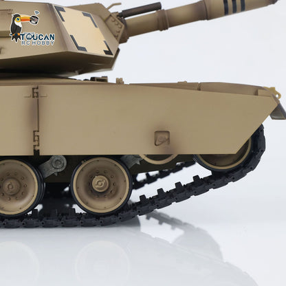 TOUCAN RC HOBBY Heng Long 1/16 TK7.0 Plastic USA M1A2 Abrams 3918 German Leopard2A6 3889 RTR RC Tank BB Infrared Combat Smoke Barrel Recoil Sound Light System