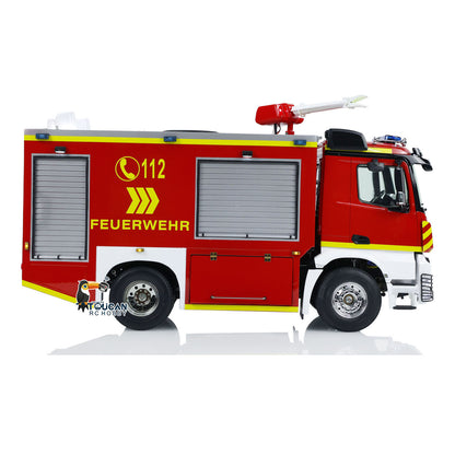 TOUCAN RC HOBBY 1/14 4x2 RC Fire Vehicles Radio Control Fire Fighting Truck Extinguisher 2-speed Transmission Motor ESC Servo Sound Light System