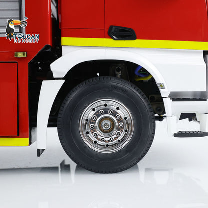 TOUCAN RC HOBBY 1/14 4x2 RC Fire Vehicles Radio Control Fire Fighting Truck Extinguisher 2-speed Transmission Motor ESC Servo Sound Light System