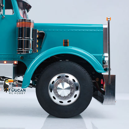 TOUCAN RC HOBBY 56344 Grand Hauler Camion tracteur RC 1/14 RTR 8x6 châssis métallique, moteur brushless, ESC, essieu relevable central, blocage de différentiel, fumée, radiocommande
