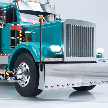 TOUCAN RC HOBBY 56344 Grand Hauler Camion tracteur RC 1/14 RTR 8x6 châssis métallique, moteur brushless, ESC, essieu relevable central, blocage de différentiel, fumée, radiocommande