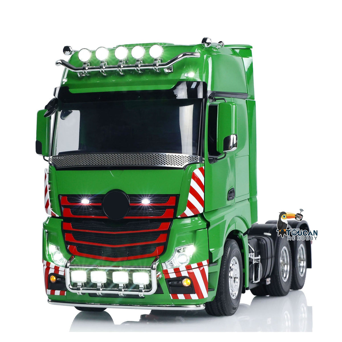 TOUCAN RC HOBBY HHRC 1/14 RC Tractor Truck 6x4 3363 Remote Control Lorry RTR Model ST8 Radio System Battery High-roof Assembled Painted Vehicle