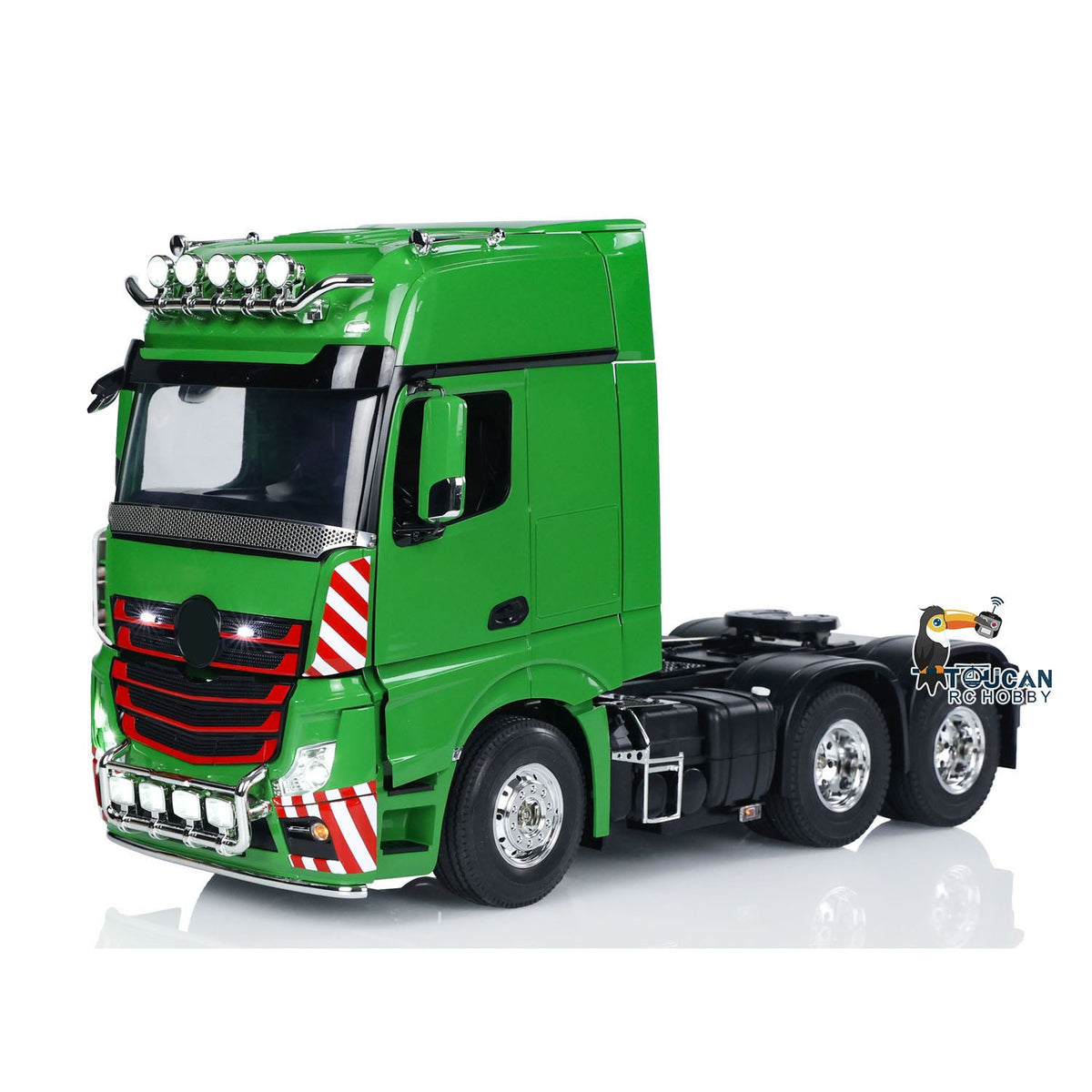 TOUCAN RC HOBBY HHRC 1/14 RC Tractor Truck 6x4 3363 Remote Control Lorry RTR Model ST8 Radio System Battery High-roof Assembled Painted Vehicle
