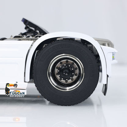 TOUCAN RC HOBBY ScaleClub Customized 1/14 RC Tractor Truck 4x4 RTR Transport Vehicle Metal Chassis R730 With Smoke 3-speed Gearbox Lights Sound ST8 Radio