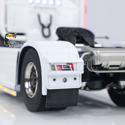 TOUCAN RC HOBBY ScaleClub Customized 1/14 RC Tractor Truck 4x4 RTR Transport Vehicle Metal Chassis R730 With Smoke 3-speed Gearbox Lights Sound ST8 Radio