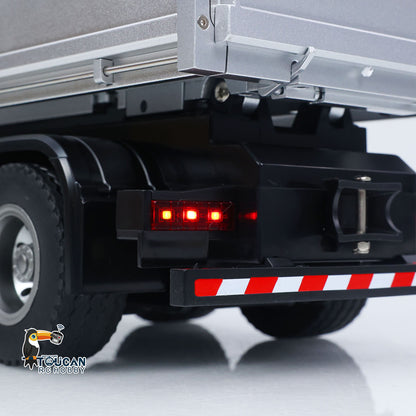 TOUCAN RC HOBBY HUINA 1/14 Metal Remote Control Dump Truck 1536-1 8X4 Electric Lifting RC Tipper Finished Model RTR Light Sound Effects Battery