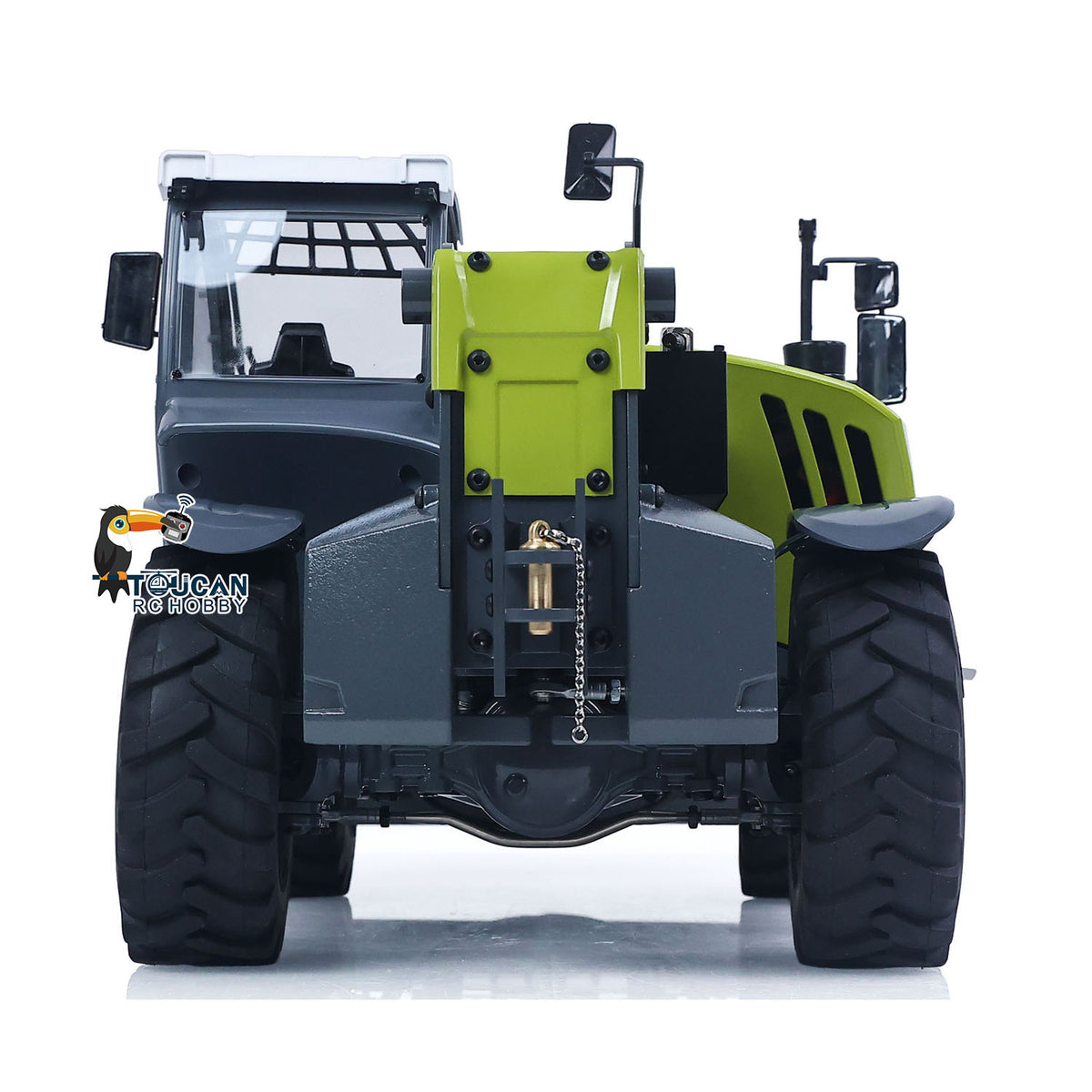 JDM-128 1/14 Metal RC Forklift Multifunctional Telescopic Hydraulic Construction Vehicles