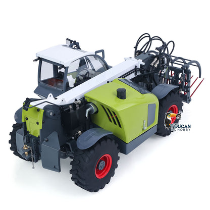 JDM-128 1/14 Metal RC Forklift Multifunctional Telescopic Hydraulic Construction Vehicles