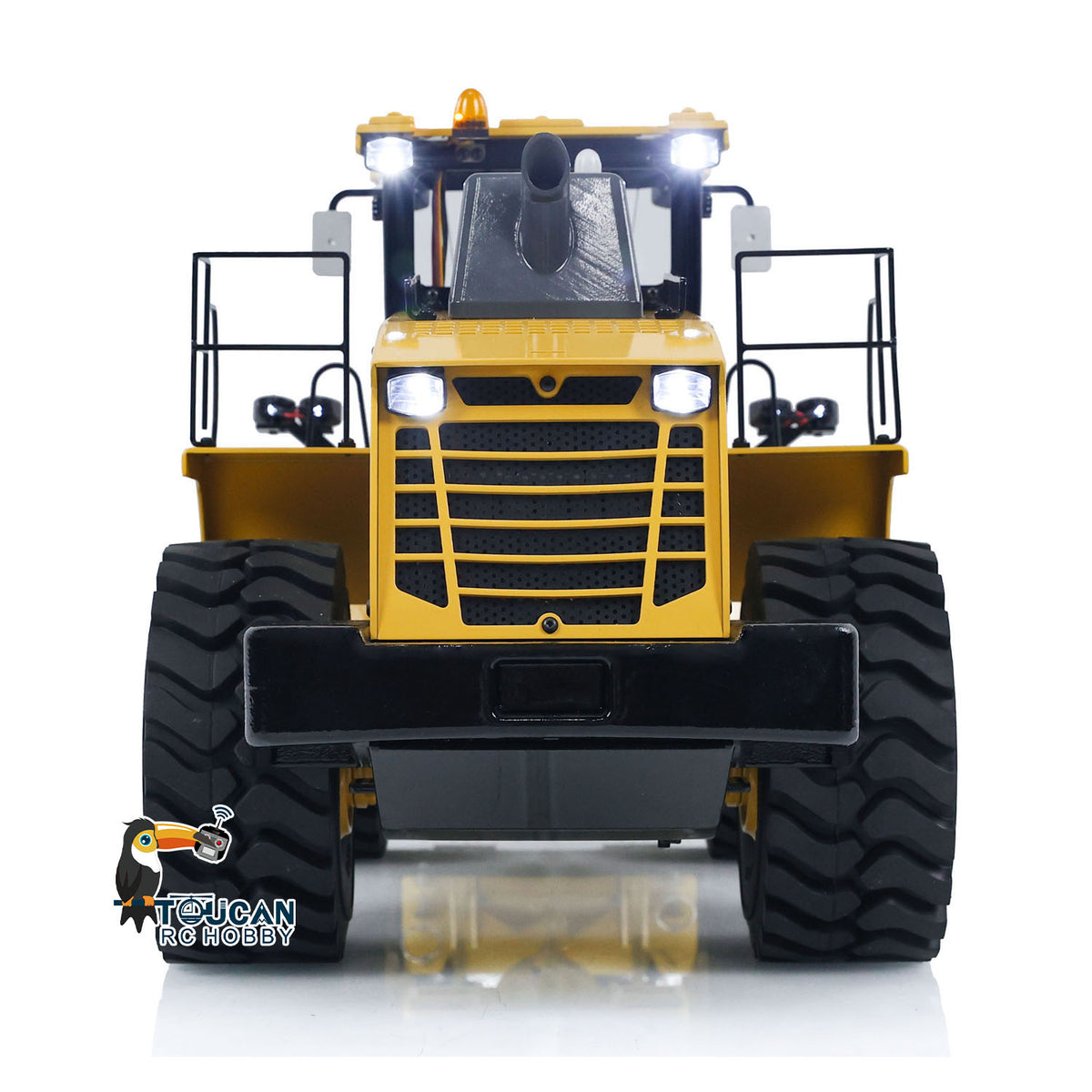 TOUCAN RC HOBBY XDRC 470 1/14 Metal RC Hydraulic Wheel Loader PNP/RTR Smoke Light Sound I6S Controller Fork for Construction Model Collectors