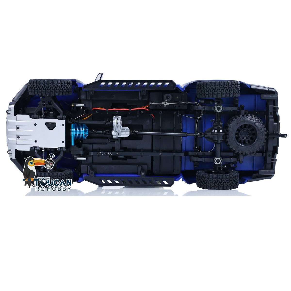 TOUCAN RC HOBBY JDModel F150 1/10 Metal RC Crawler Off Road Car Optional Plastic Light System Spare Part for Scale Model Hobbyists