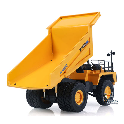 TOUCAN RC HOBBY US Stock 1/50 Electric Remote Control Dump Mining Truck RC Construction Vehicle Tipper Model Lights Sounds