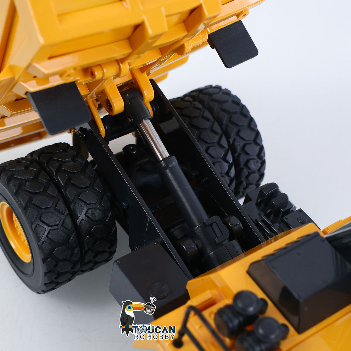 TOUCAN RC HOBBY US Stock 1/50 Electric Remote Control Dump Mining Truck RC Construction Vehicle Tipper Model Lights Sounds