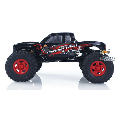 TOUCAN RC HOBBY Hobby Plus 1/18 2.4G RC Rock Crawler Car 4*4 Remote Control Crawler CR18P PRO Juice Up Hobbywing Brushless Motor ESC Battery Ready to Run