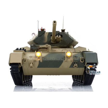 TOUCAN RC HOBBY CoolBank 1/16 Radio Control Tank Crusader MK III 360 Degre Turret Rotation Barrel Recoil Elevation Light Sound Smoke System