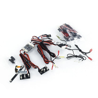 TOUCAN RC HOBBY JDModel F150 1/10 Metal RC Crawler Off Road Car Optional Plastic Light System Spare Part for Scale Model Hobbyists