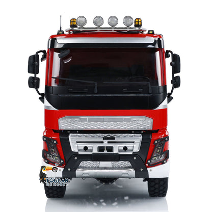 TOUCAN RC HOBBY LESU A0009 1/14 Metal 3 Ways 6x6 RC Hydraulic Dump Truck with 3 Speed Transmission Differential Lock for Construction-Themed Courses