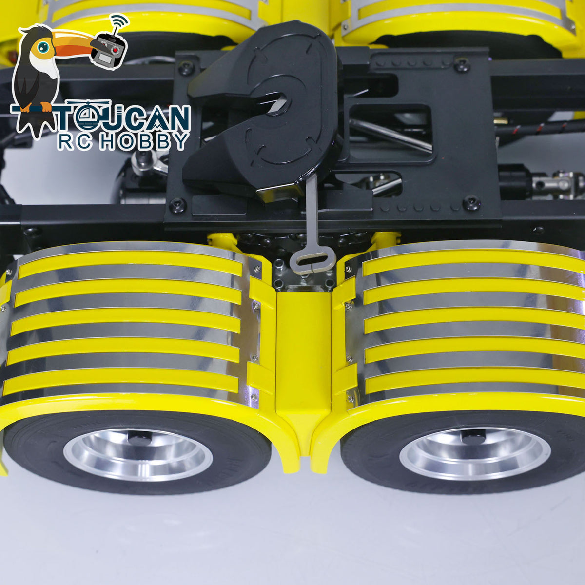 TOUCAN RC HOBBY LESU 1/14 RC Tractor Truck DIY 6x6 Remote Control Cars Painted Model Sound Light