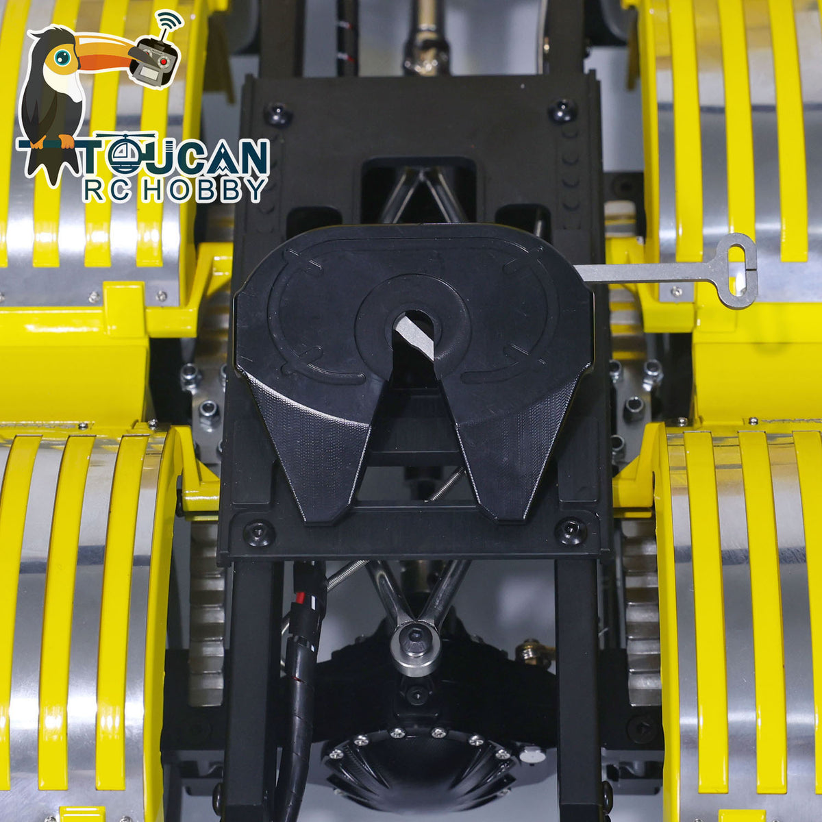 TOUCAN RC HOBBY LESU 1/14 RC Tractor Truck DIY 6x6 Remote Control Cars Painted Model Sound Light