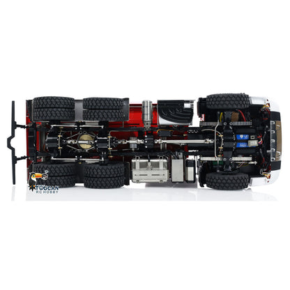 TOUCAN RC HOBBY LESU A0009 1/14 Metal 3 Ways 6x6 RC Hydraulic Dump Truck with 3 Speed Transmission Differential Lock for Construction-Themed Courses