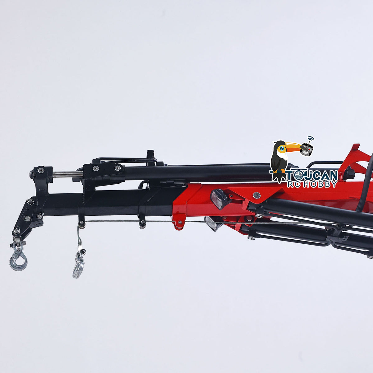 TOUCAN RC HOBBY LXY 1/14 RC Truck Remote Control Tractor Truck 7-way Valves Hydraulic Crane 6x6 RC Lorry Car 3Speed Gearbox Axle Locks Light Sound System