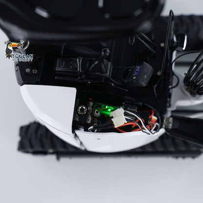 TOUCAN RC HOBBY LESU PC30 1/14 Metal RC Hydraulic Excavator B0003 RTR 6CH Reversing Valve Mini Digger Brushless Rotary Drive Motor FlySky ST8 Controller Light System