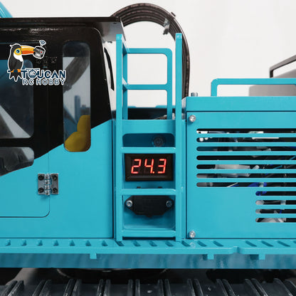 TOUCAN RC HOBBY  1/8 385CF Metal Hydraulic RC Excavator RTR 150KG Heavy Duty Remote Control Diggers Ready to Run Upgraded Version Models