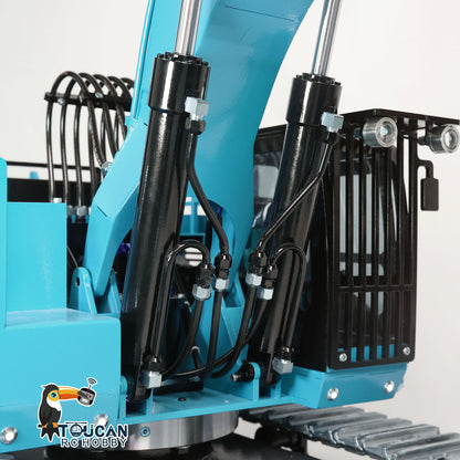 TOUCAN RC HOBBY  1/8 385CF Metal Hydraulic RC Excavator RTR 150KG Heavy Duty Remote Control Diggers Ready to Run Upgraded Version Models