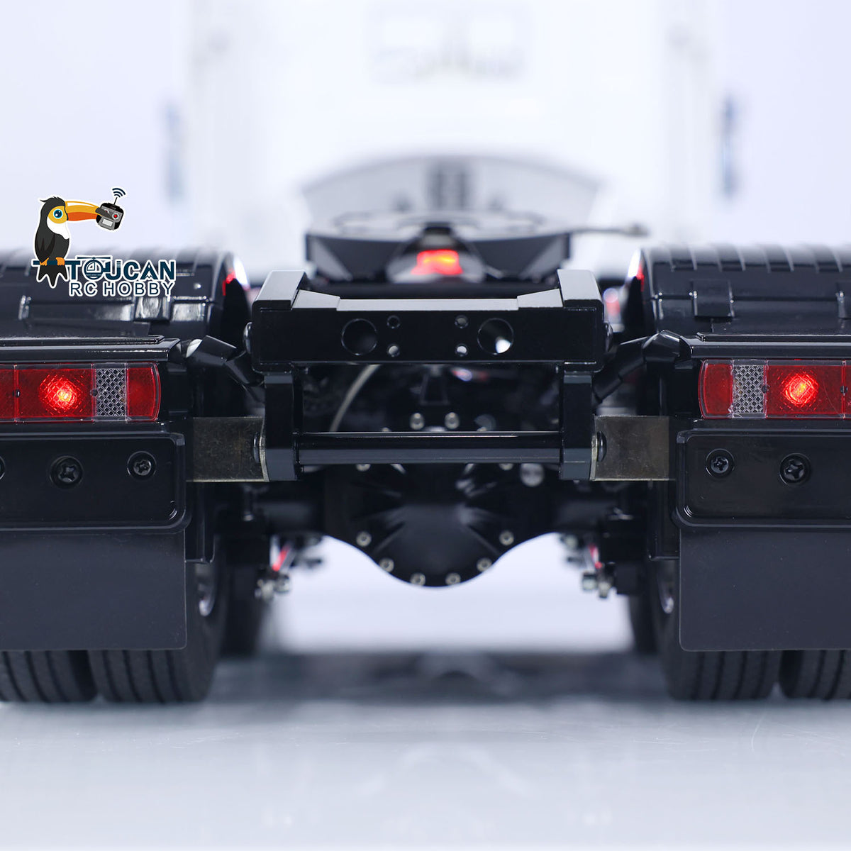 TOUCAN RC HOBBY LESU Metal Chassis 1/14 6x6 Remote Control Tractor Truck Painted Assembled Radio Control Car