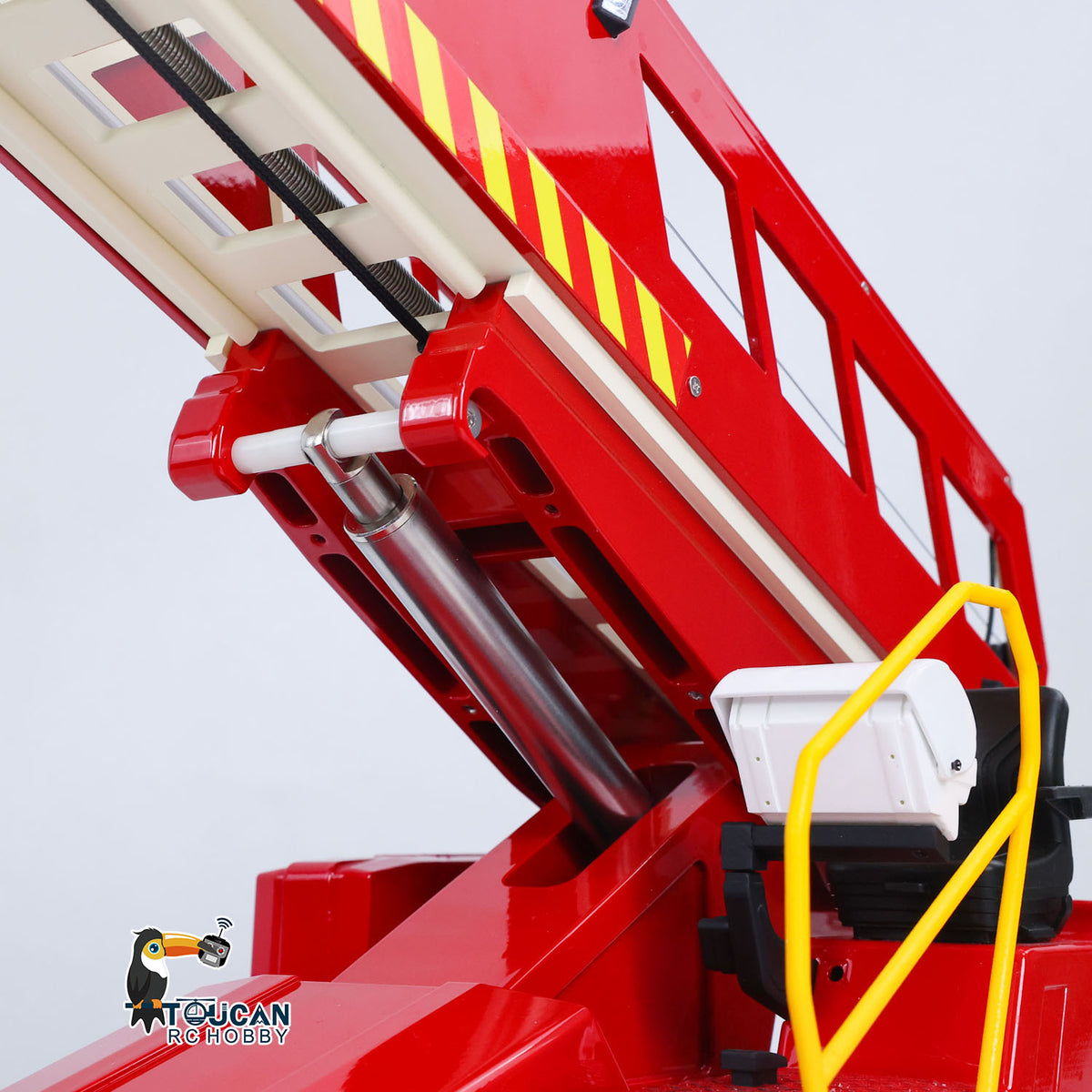TOUCAN RC HOBBY 2Speed 1/14 4*4 Metal Chassis Electric Remote Control Lift Ladder Fire Truck RC Model Vehicle Radio No Battery Charger
