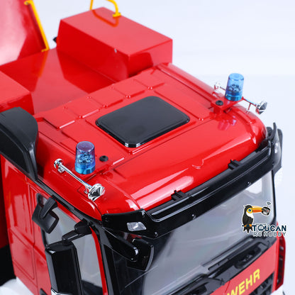 TOUCAN RC HOBBY 2Speed 1/14 4*4 Metal Chassis Electric Remote Control Lift Ladder Fire Truck RC Model Vehicle Radio No Battery Charger