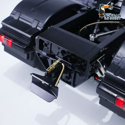 TOUCAN RC HOBBY LESU 8x8 1/14 RC Tractor Truck Metal Chassis Painted Remote Control Lorry Car Models for Trailer Model Excavator