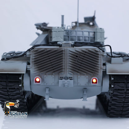 TOUCAN RC HOBBY 1/16 Tongde Israel RC Panzer Remote Control Infrared Battle Tanks Military Model M60W ERA Painted Car 320 Rotation BB Shooting DIY