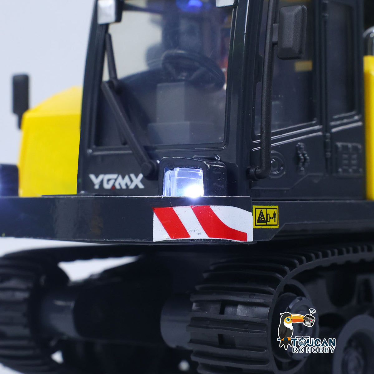 TOUCAN RC HOBBY Yi Gong Fast Free Shipping for EU 1/50 T14R Panther RTR Electric RC Crawler Dump Truck Construction Vehicle Tracked Tipper Finished Model Lights Sounds Unit