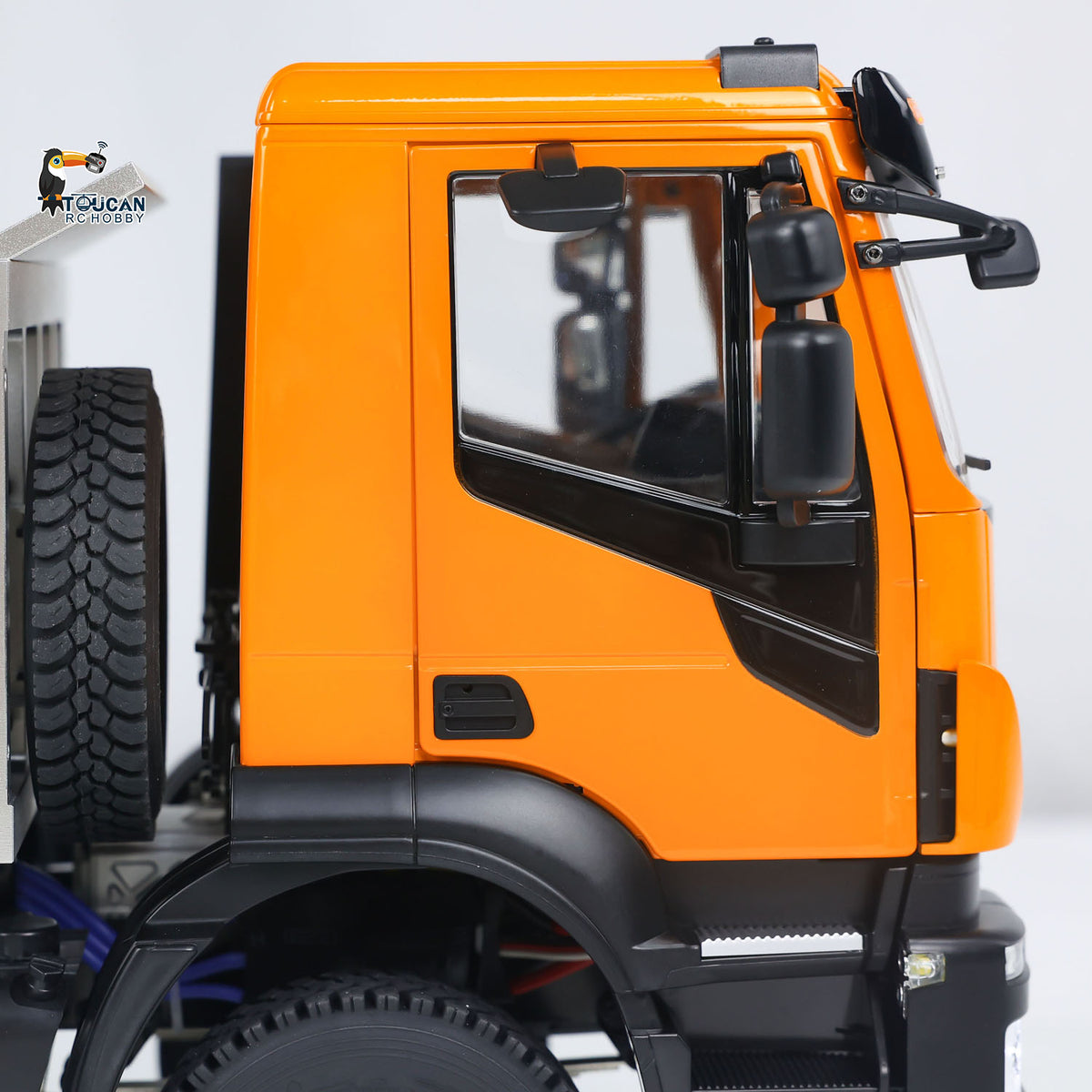 TOUCAN RC HOBBY MODO 1/14 6x6 Metal Hydraulic RC Dumper Truck Remote Controlled Simulation Car Hobby Models 2-speed Gearbox ESC Servo
