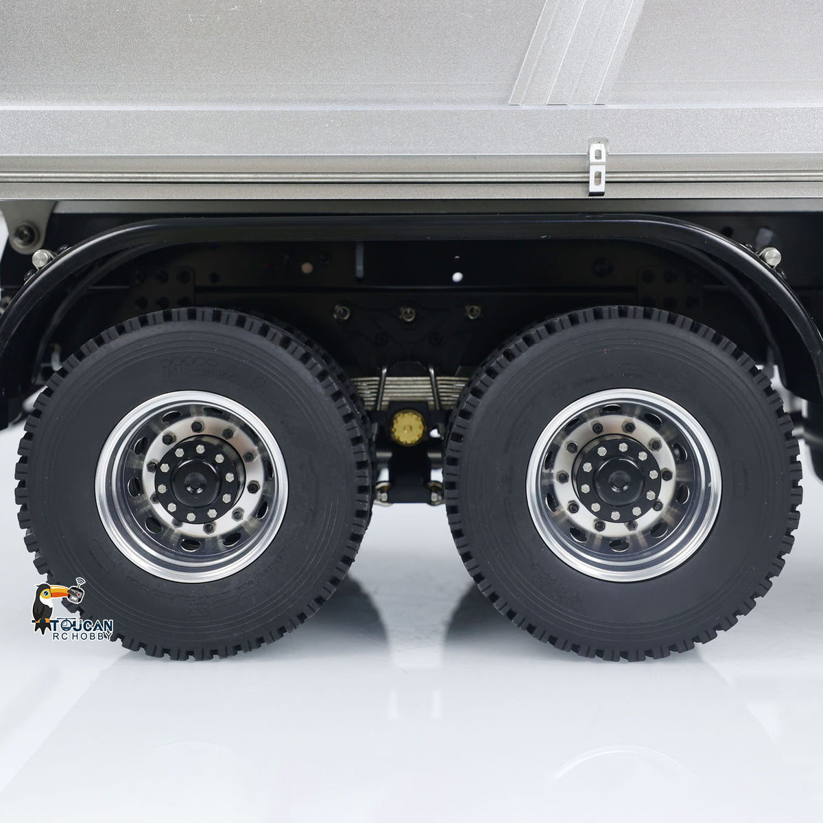 TOUCAN RC HOBBY MODO 1/14 6x6 Metal Hydraulic RC Dumper Truck Remote Controlled Simulation Car Hobby Models 2-speed Gearbox ESC Servo