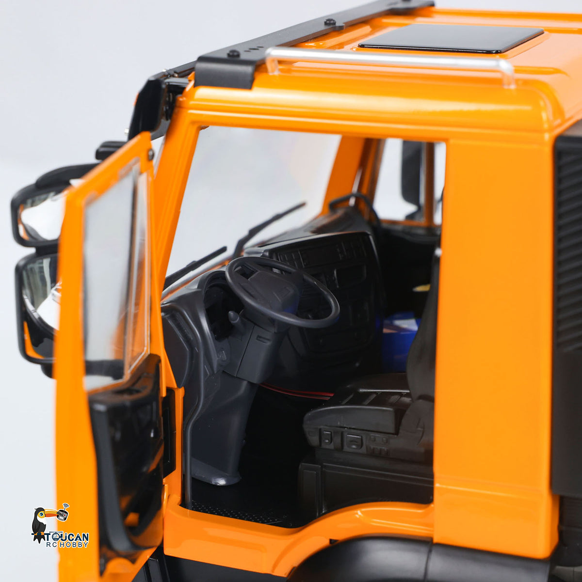 TOUCAN RC HOBBY MODO 1/14 6x6 Metal Hydraulic RC Dumper Truck Remote Controlled Simulation Car Hobby Models 2-speed Gearbox ESC Servo