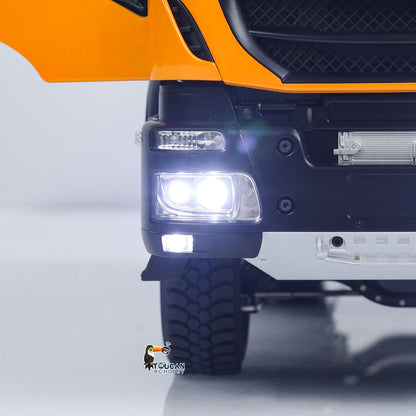 TOUCAN RC HOBBY MODO 1/14 6x6 Metal Hydraulic RC Dumper Truck Remote Controlled Simulation Car Hobby Models 2-speed Gearbox ESC Servo