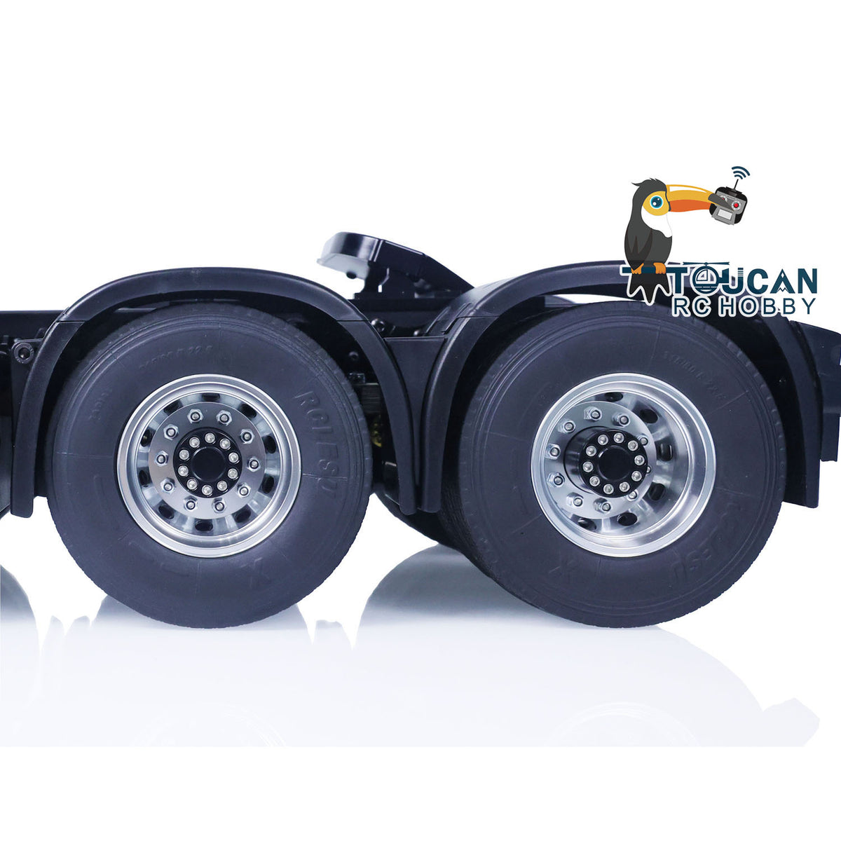 TOUCAN RC HOBBY LESU 1/14 8x8 RC Tractor Truck Metal Chassis High-Quality DIY Remote Control Car