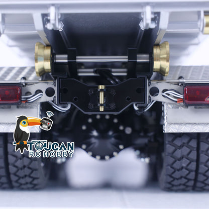 TOUCAN RC HOBBY LESU Metal 8x8 Hydraulic RC Dumper Truck 1/14 Ready To Run Remote Control Emulated Car Hobby Models Assembled Painted
