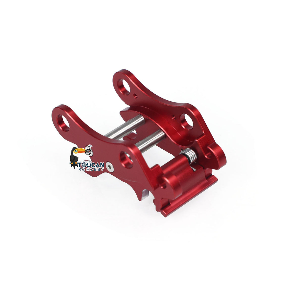 TOUCAN RC HOBBY CUT RC Hobby Metal Manual Quick Release Coupler Bucket Upgrade Parts Hydraulic System Pump Reversing Valve Cylinder for 1:14 RC Hydraulic 3 Arms Excavator EC160E