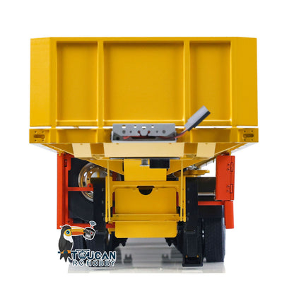 TOUCAN RC HOBBY NOOXION Metal 1/14 6-axle Flat RC Trailer for Remote Controlled Tractor Truck Electric Cars DIY Parts Hobby Model