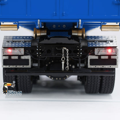 TOUCAN RC HOBBY LXY G88 1/14 Metal 8x8 RC Roll On Off Hydraulic Dump Truck PNP 3 Speed Transmission Differential Lock Axles ST8 Controller Light Sound System for Construction Model Collectors