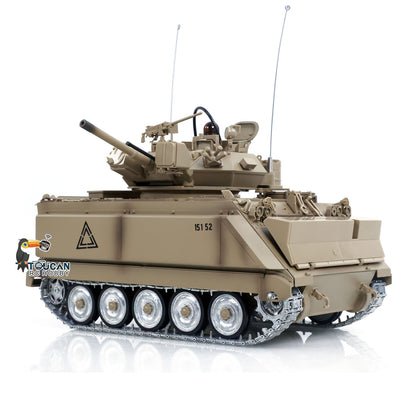 TOUCAN RC HOBBY US Stock 1/16 Tongde Remote Control Tank M2412-A M113A1 MRV Infrared Barrel Recoil Fire Flashing 320 Turret Rotation Metal Drive Gearbox
