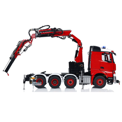 TOUCAN RC HOBBY LESU 8x8 1/14 RC Hydraulic Crane Tractor Truck Fly Jib Remote Control Cars Model