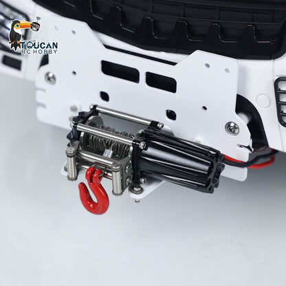 TOUCAN RC HOBBY LESU 8x8 1/14 RC Hydraulic Crane Tractor Truck Fly Jib Remote Control Cars Model