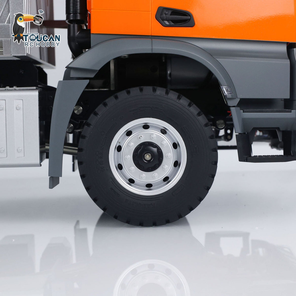 TOUCAN RC HOBBY US Stock 1/14 Kabolite 5701 RC Dump Truck 4x4 Remote Control Dumper Car Sound Light Simulation Engineering Vehicle Hobby Model