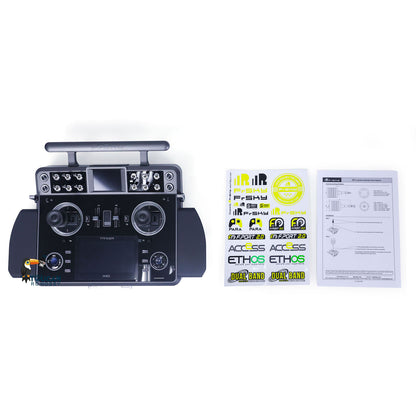 TOUCAN RC HOBBY FrSky Tandem XE 24 Channels Transmitter Remote Control 3D Gimbal 4000mAh Battery Sticker for RC Boat Truck Plane Model