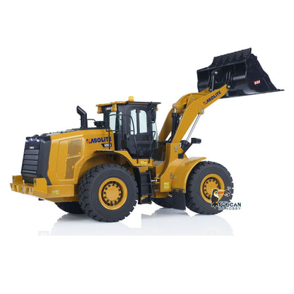 TOUCAN RC HOBBY US Stock HUINA K966 KABOLITE 2.4Ghz 1/16 Scale Hydraulic RC Loader 966 Truck Car RTR Model W/7500mAh Battery Charger Light Transmitter