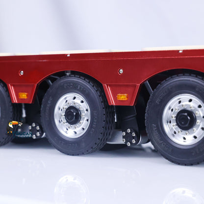 TOUCAN RC HOBBY Degree 996 8 Axles Metal Painted 1/14 RC Hydraulic Trailer Remote Control Truck Model 5+3 Hydraulically Suspended Truck