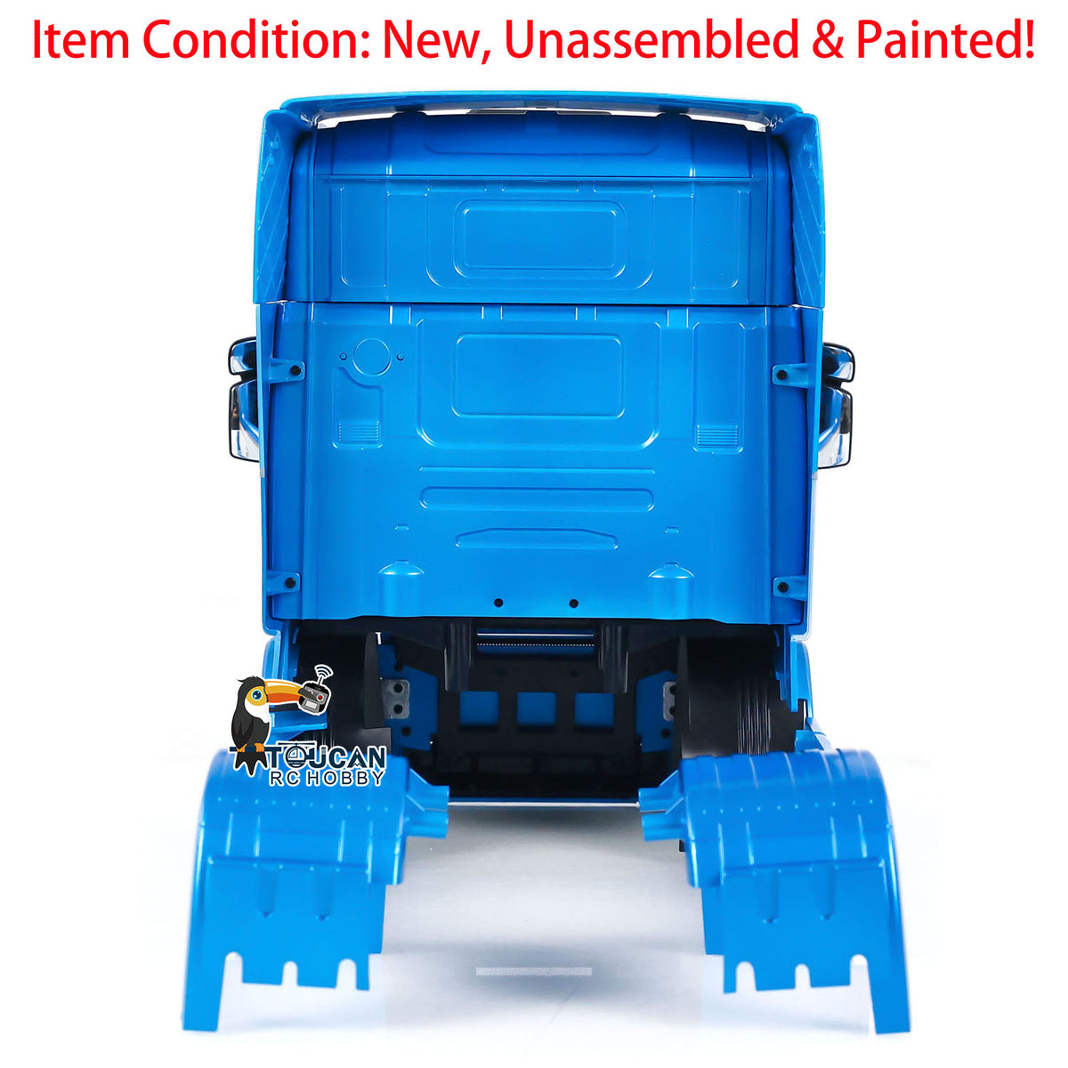 TOUCAN RC HOBBY HHRC Plastic R730 Cabin Body Shell for 1/14 RC Car 6x6 6x4 Remote Control Tractor Simulation Truck Hobby Model DIY Painted